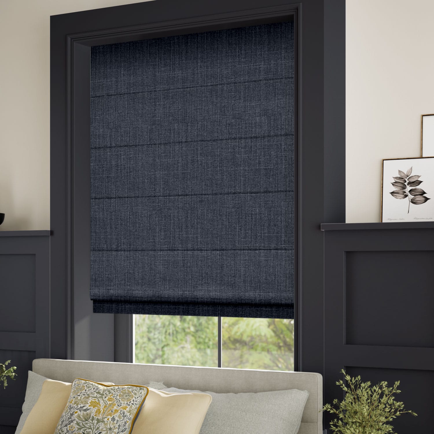 Roman blinds